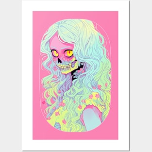 Adorable Zombie Girl Posters and Art